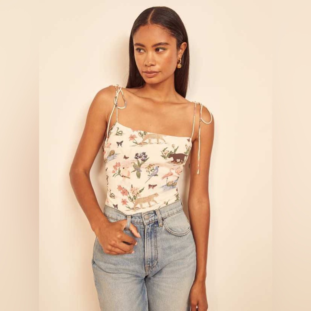 Reformation Lupe Top